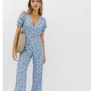 Faithfull the Brand Mallory flower jumpsuit
